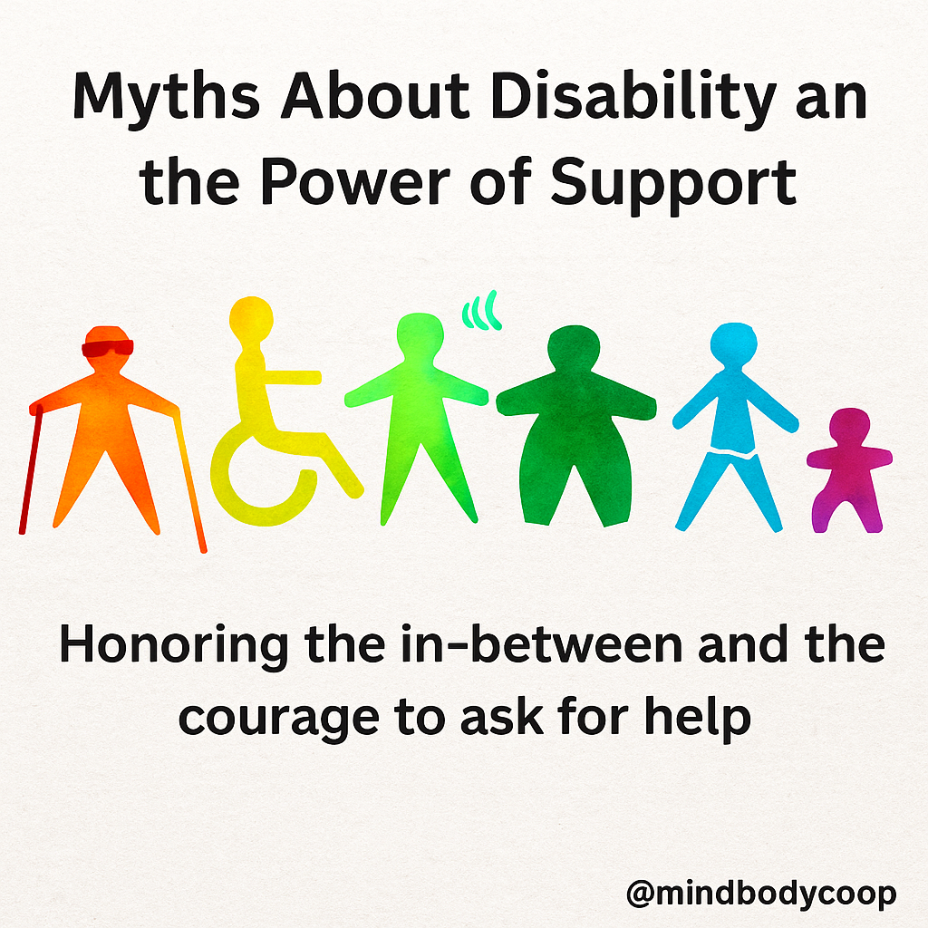 Disability acceptance and accessibility artwork