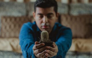 Illustration representing culturally responsive mental health therapy for Indigenous People of Color (IPOC) and the importance of destigmatizing care.